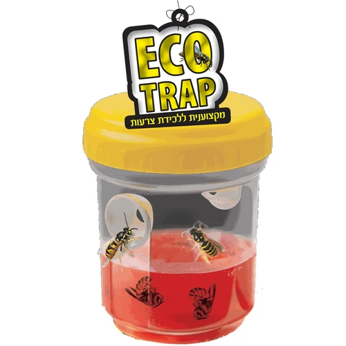 מלכודת צרעות אקולוגית ללא רעלים Eco-Trap