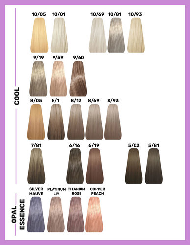 צבעי שיער וולה קולסטון אילומינה WELLA KOLESTON ILLUMINA COLOR