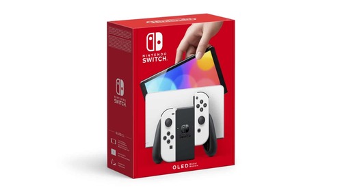 קונסולה Nintendo Switc 64GB דגם OLED לבן