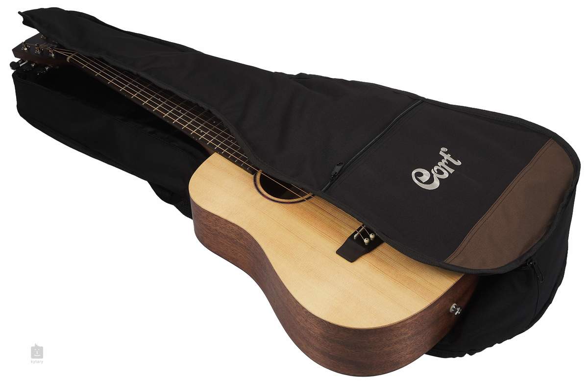 גיטרה אקוסטית מיני + נרתיק CORT EARTH MINI