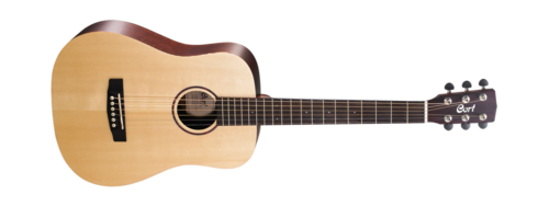 גיטרה אקוסטית מיני + נרתיק CORT EARTH MINI