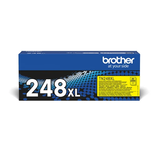 טונר צהוב מקורי Brother TN-248XLY בראדר (2,300 דף)