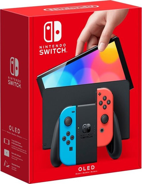 קונסולה Nintendo Switch OLED 64GB Blue-Red
