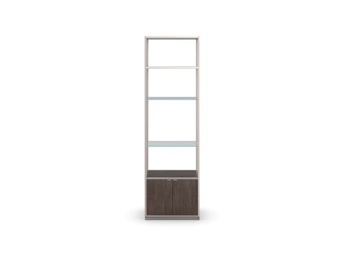  ארון מדפים בסיס עץ LA MODA DISPLAY UNIT PIER