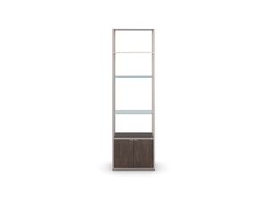  ארון מדפים בסיס עץ LA MODA DISPLAY UNIT PIER
