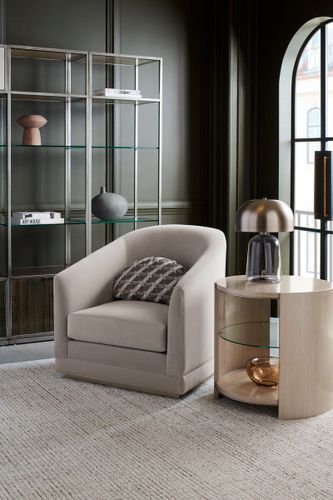  ארון מדפים בסיס עץ LA MODA DISPLAY UNIT PIER