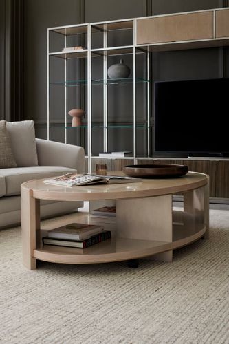  ארון מדפים בסיס עץ LA MODA DISPLAY UNIT PIER