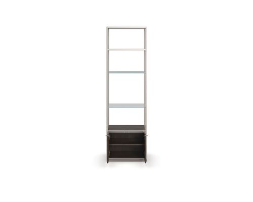  ארון מדפים בסיס עץ LA MODA DISPLAY UNIT PIER