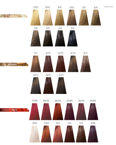 צבע לשיער מקצועי - WELLA COLOR TOUCH