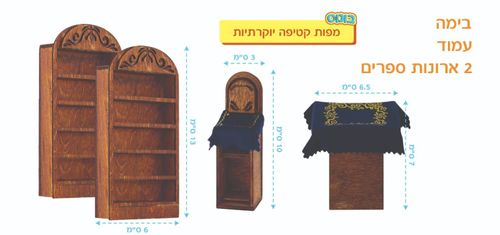 ערכת יצירה לבניית בית כנסת - שליח ציבור