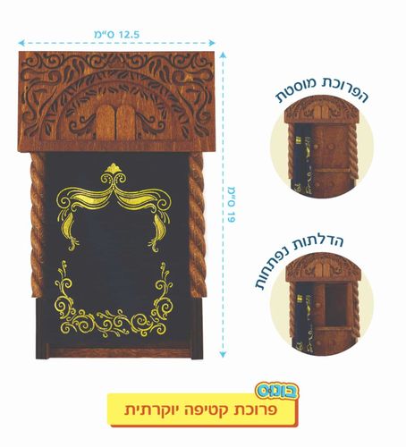 ערכת יצירה לבניית בית כנסת - ארון קודש