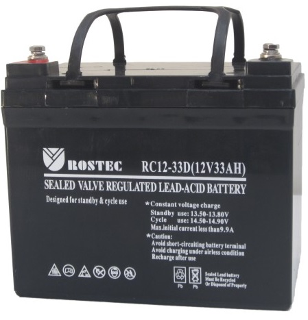 סוללה נטענת  LEAD ACID 12V 33AH