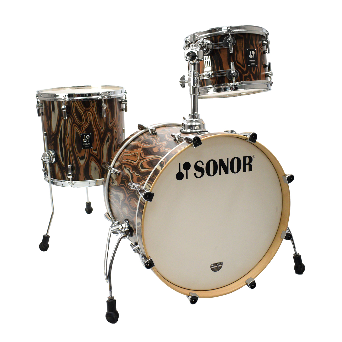 מערכת תופים 3 חלקים "22 SONOR PL 322 Set WM NUB 17347 Elder Tree
