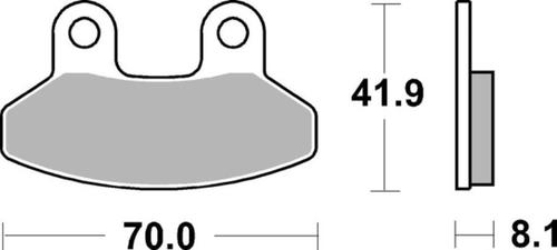 ‏רפידות בלם אופנוע Brembo 07062CC