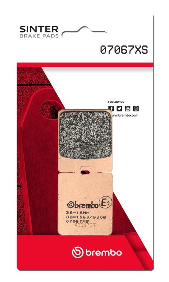 ‏רפידות בלם אופנוע Brembo 07067XS