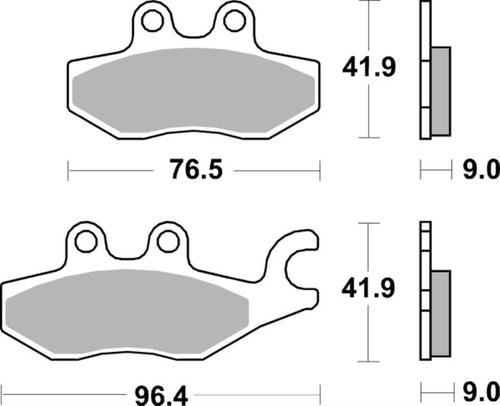 ‏רפידות בלם אופנוע Brembo 07060XS
