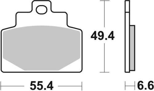 ‏רפידות בלם אופנוע Brembo 07108XS
