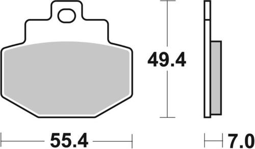 ‏רפידות בלם אופנוע Brembo 07047XS