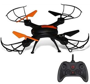 רחפן נטען Wizard Drone עם אורות LED, ג