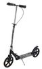 קורקינט אלומיניום מתקפל עם גלגלי 200 מ"מ גדולים, מעצור יד ורגל Classic Scooter Pro - שחור