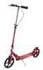 קורקינט אלומיניום מתקפל עם גלגלי 200 מ"מ גדולים, מעצור יד ורגל Classic Scooter Pro - אדום