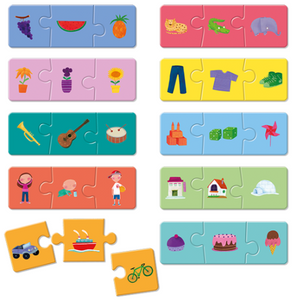 משחק התאמה מונטסורי משפחות לוגיות 30 חלקים - טריו