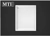 אגנית למקלחון מלבנית 80X100 MTI-182 אורבן - גוון לבן