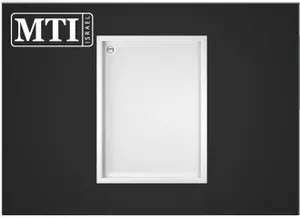 אגנית למקלחון מלבנית 90X120 MTI-192 אורבן - גוון לבן
