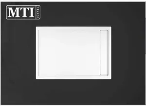 אגנית למקלחון מלבנית 70X100 MTI-260 עם תעלת ניקוז - גוון לבן