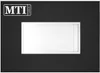 אגנית למקלחון מלבנית 70X130 MTI-266 עם תעלת ניקוז - גוון לבן
