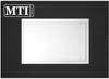 אגנית למקלחון מלבנית 80X120 MTI-284 עם תעלת ניקוז - גוון לבן