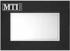 אגנית למקלחון מלבנית 80X140 MTI-288 עם תעלת ניקוז - גוון לבן