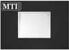 אגנית למקלחון מלבנית 90X110 MTI-251 עם תעלת ניקוז - גוון לבן