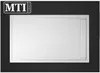 אגנית למקלחון מלבנית 90X150 MTI-250 עם תעלת ניקוז - גוון לבן