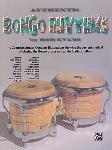 ספר תווים לבונגוס Bob Evans: Bongo Rhythms