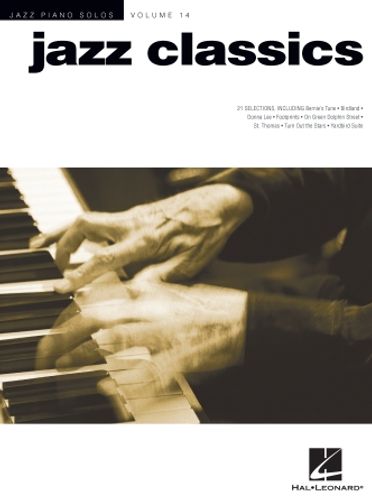 ספר תווים Jazz Classics Jazz Piano Solos Series Volume 14