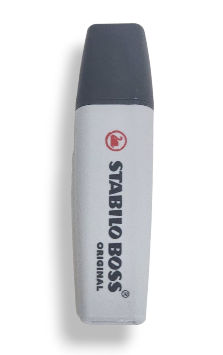 טוש הדגשה Boss Pastel  אפור