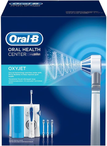 סילונית ומערכת ניקוי ושטיפת פה Oral-B Professional Care OxyJet MD20