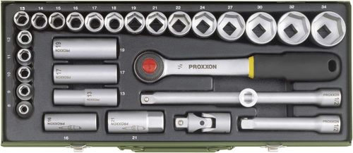 סט בוקסות 29 חלקים D1/2 מבית PROXXON גרמניה 