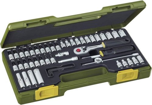 סט בוקסות 50 חלקים D1/4 מבית PROXXON גרמניה 