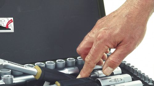 סט בוקסות 50 חלקים D1/4 מבית PROXXON גרמניה 