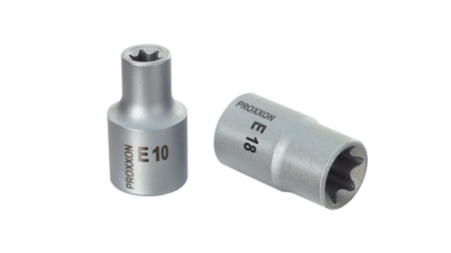 סט בוקסות טורקס ואלן 42 חלקים D1/2 + D1/4 מבית PROXXON גרמניה 