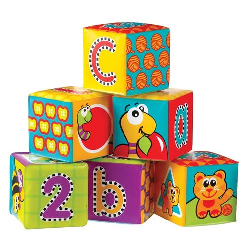 קוביות רכות - צבעוני