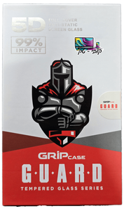 מגן זכוכית מסגרת מלאה למסך   GripCase 5D - Iphone 15 Pro