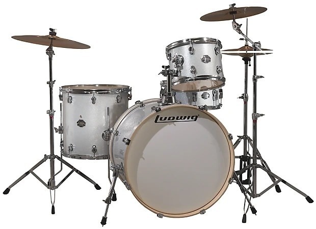 מערכת "22 4 חלקים כולל אביזרים ומצילות LUDWIG ELEMENT LCF42R028 WTS