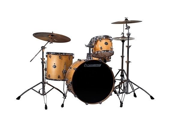 מערכת "22 4 חלקים ללא אביזרים LUDWIG ELEMENT LCB422EX MOR BIRCH