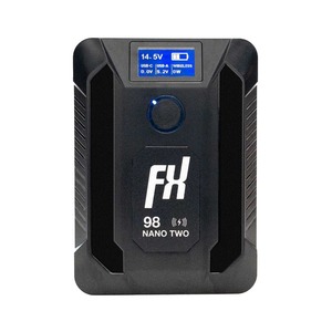 FXLION Wireless NANO TWO 14.8V / 98Wh V-Mount סוללת V-mount עם טעינה אלחוטית