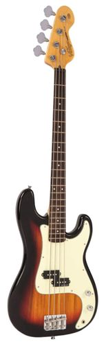 Vintage V40 Maple Coaster Series Bass Guitar
