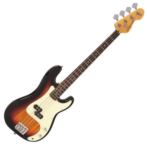 זוית נוספת Vintage V40 Maple Coaster Series Bass Guitar