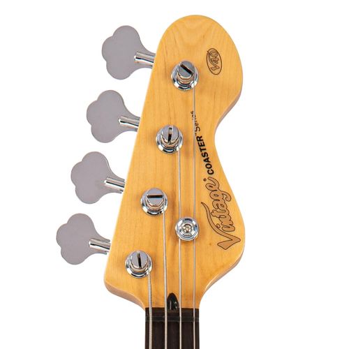 זוית נוספת Vintage V40 Maple Coaster Series Bass Guitar